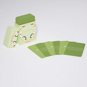 Cartes à jouer personnalisées biodégradables et écologiques, design de passages bibliques sur le thème de la foi chrétienne, cartes de prière en papier avec logo - Product Image 3