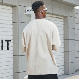 T-shirt surdimensionné lourd à la mode de haute qualité vêtements pour hommes t-shirt imprimé graphique t-shirt personnalisé pour hommes - Product Image 3