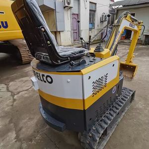 Mini-excavatrice sur chenilles Kobelco SK10SR d'occasion, 1 tonne, hydraulique, faible nombre d'heures, pour travaux de jardinage et de construction, en stock - Product Image 4