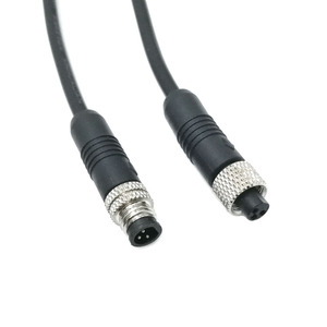 IP67 IP68 connettore impermeabile M8 3pin maschio femmina connettori impermeabili in metallo dado a vite per luci a LED - Product Image 2
