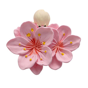 Deodorante per Auto con Clip per Bocchetta dell'Aria, Olio Essenziale al Profumo di Fiori di Pesco, Ornamento per Interni Auto, Diffusore Aromaterapico - Product Image 6