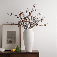 TONFO-Vase décoratif en pierre texturée Wabi-Sabi pour le déménagement d'une nouvelle maison