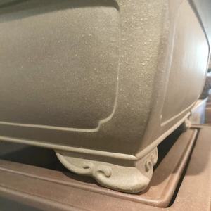 <span class=keywords><strong>Pot</strong></span> à bonsaï <span class=keywords><strong>carré</strong></span> non verni XXXL avec pieds en forme <span class=keywords><strong>de</strong></span> nuage - Product Image 4