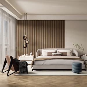 Panneau acoustique professionnel, panneau absorbant le son, panneau acoustique ignifuge en fibre de polyester pour cinéma, bureau, salle de conférence - Product Image 4