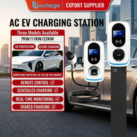 Station de recharge AC pour véhicules électriques Evcharger, 22 kW, type 2, murale, blanche, OCPP 1.6 2.0, pour la maison