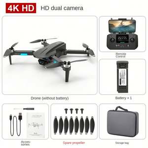 Dron Plegable N300 PRO con GPS, Sin Escobillas, para Fotografía Aérea 4K HD, Larga Duración, Quadcopter - Product Image 6