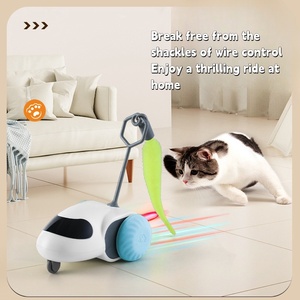 Đồ chơi xe chạy tự động thông minh cho thú cưng, đồ chơi tương tác thông minh tự giải trí cho mèo - Product Image 6