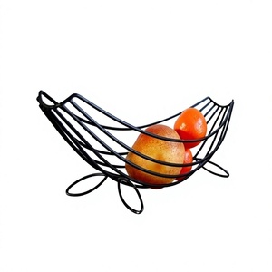 Panier à fruits en fer au design attrayant, taille et forme personnalisées, panier à fruits à prix abordable - Product Image 1