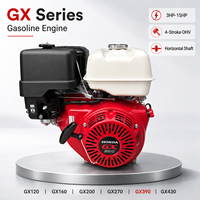 Moteur à essence 4 temps OHV Honda GX120 GX160 GX200 GX270 GX390 GX430 pour pompe à eau, générateur, équipement agricole