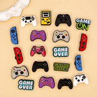 Accessoires de chaussures de jeu à thème dessin animé, décorations de chaussures pour manettes de jeu et consoles portables, breloques de chaussures de jeu tendance pour cadeaux de fête