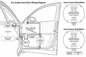 Haut-parleur <span class=keywords><strong>audio</strong></span> de voiture 2 voies 6,5 pouces 60W RMS, directement d'usine, prend en charge la réglage acoustique personnalisé, prêt à être expédié en gros - Product Image 3