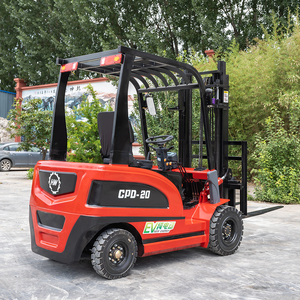 Carretilla elevadora eléctrica Hengwang 2,5-3,5 Ton 4 ruedas con ancho de horquilla 550/685mm y longitud de horquilla 1220mm y accesorio - Product Image 4