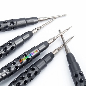 Juego de Destornilladores de Aluminio con Diseño de Panal de Abeja 2D IPARTS, Herramientas de Reparación de Teléfonos <span class=keywords><strong>Celulares</strong></span> Android con Dientes Antideslizantes y Fuerte Adsorción Magnética - Product Image 2