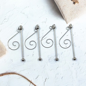 Promoción: Adornos Creativos Beadabl con Gancho en Espiral para Colgar, Decoración Navideña con Cuentas para Árbol de Navidad, Ganchos Pequeños - Product Image 5