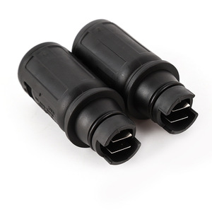 Boquilla de lavado de coches tipo pico de pato, 9cm 4cm, negra, 0-40 grados, cabezal pulverizador de cobre y plástico para lavado de coches, riego de plantas y limpieza - Product Image 4