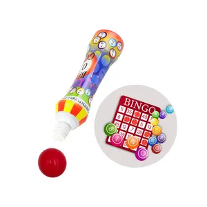 Marqueurs de Bingo stylos Non Toxique 80ml Dabbers Encre Bingo Daubers pour jeux de bingo pour enfants jouets éducatifs