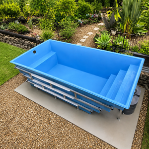 <span class=keywords><strong>Piscine</strong></span> hors sol portable en conteneur 5,8m x 2,2m x 1,4m pour usage domestique - Product Image 5