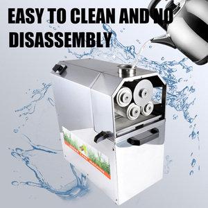 Trung Quốc 4 Rollers Thương Mại Chuyên Nghiệp Điện Thép Không Gỉ Mía Mía Máy Ép Trái Cây Máy Chế Biến - Product Image 4