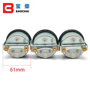 발전기 부속품 연료유 레벨 게이지 0~10바 오일 압력 게이지 40~120도 수온 게이지 - Product Image 4