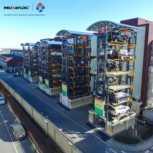 20 Cars Rotating Car Lift Rotary Car Parking System