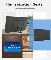 Tablet PC Android con Pantalla Táctil Capacitiva de 32 Pulgadas para Montaje en Pared, Rockchip Quad Core, POE, NFC, RFID, Cámara Frontal, para Negocios y Hogar Inteligente