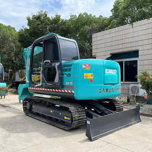 Used Kobelco SK75 7-<b>ton</b> Crawler <b>Excavator</b> <b>for</b> <b>Sale</b> Includes Isuzu Engine Gearbox Key Components Motor Pump Gear - Product Image 3