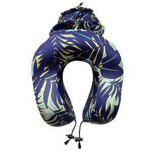 ชุดอุปกรณ์เดินทางสำหรับรถยนต์และเครื่องบิน หมอนรองคอรูปตัวยูแบบนุ่ม สำหรับรองรับศีรษะและต้นคอ ช่วยให้นอนหลับสบาย ทำจากเมมโมรี่โฟม โพลีเอสเตอร์ 100% - Product Image 2