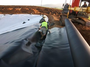 Industrial <strong>HDPE</strong> LDPE EPDM Pond <strong>Liner</strong> 1mm-2mm Durable Waterproof Eco-Friendly Geomembrane Fish Farm Aquaculture Landfill Dam - Product Image 5