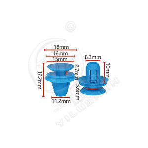 Clip de sujeción para funda de asiento de coche Smooth Sailing D1244 para Toyota Prado, de plástico y nailon, pieza de fijación interior para automóvil - Product Image 3