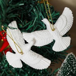 Ornamento Festivo di Capodanno Stile Colomba della Pace - Decorazioni per la Casa - Miglior Regalo per Qualcuno Speciale - Product Image 4