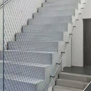 Filet en fil d'acier pour prévenir les chutes de hauteurs à l'extérieur de l'enceinte pour les <span class=keywords><strong>cages</strong></span> à perroquets et les filets extérieurs - Product Image 6