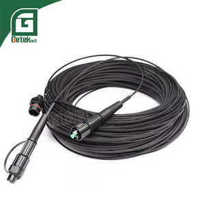 GETEKnet FTTH <span class=keywords><strong>Cable</strong></span> <span class=keywords><strong>de</strong></span> conexión blindado para exteriores SC a Lc monomodo G.657A1 LSZH <span class=keywords><strong>Internet</strong></span> 1 2 Core SC LC <span class=keywords><strong>Cable</strong></span> <span class=keywords><strong>de</strong></span> caída <span class=keywords><strong>de</strong></span> fibra óptica - Product Image 2