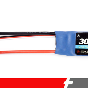 Controlador Electrónico de Velocidad (ESC) sin Escobillas de 30A LV 2-4S LiPo con BEC de 5V 3A para Avión RC y Dron FPV - Product Image 2