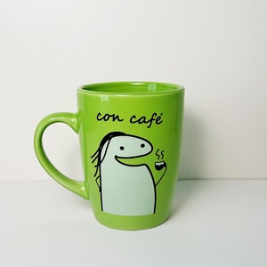 Mug en céramique incurvé à poignée, personnalisable avec logo d'entreprise, idéal pour la promotion, la publicité, ou comme cadeau, tasse à eau. - Product Image 2