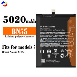 Batería de Repuesto de Polímero de Iones de Litio BN55 para Redmi NOTE 9S Y9S 5020 mAh 3.87 V - Product Image 2