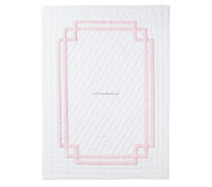 Manta CH-076 <span class=keywords><strong>Ropo</strong></span> Borders Sutton de Algodón con Cinta para Bebés Recién Nacidos - Product Image 2