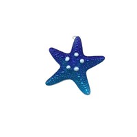 Artisanat vente chaude de haute qualité bleu océan thème Simulation résine dégradé coquille étoile de mer à la main bricolage accessoires décoratifs