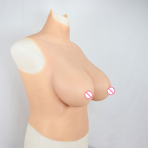Prothèses mammaires en silicone pour travestis, forme de poitrine en silicone texturé, style sexy pour travestis et transgenres - Product Image 4