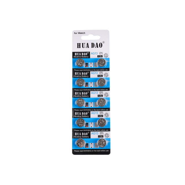 Cuanen AG131.5v Battery Lr44 Button Cell 1.5v AG13 A76 357 LR1154 L1154 Alkaline Button-cell Batteries