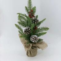 Meja Plastik Bentuk Pohon Pinus Dekorasi Rumah Pohon Natal
