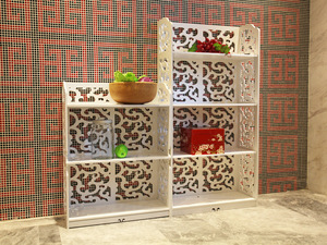 Étagères d'angle multifonctionnelles personnalisées <span class=keywords><strong>pour</strong></span> salle de bain, étagère de <span class=keywords><strong>douche</strong></span> d'angle autoportante <span class=keywords><strong>pour</strong></span> salon - Product Image 5