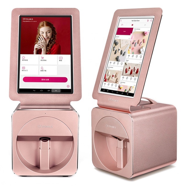 O2nails Automatic Nail Art Printer Smart Finger Printing Ink Cartridge Machine for Sale