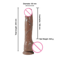 10-Frequenz Vibrations-G-Punkt-Heizdildo mit realistischem Penis, weich, wasserdicht, mit Kugel-Saugnapf, Fernbedienung, Silikon, für Frauen