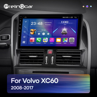 Prelingcar para Volvo XC60 2011-2013 versión alta Android12 Monitor de coche carplay DSP RDS GPS construido 2DIN radio reproductor de DVD 5.1HIF