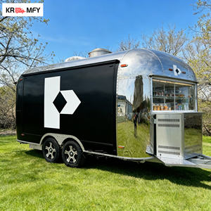 Remolque de Comida Móvil con Cocina Completa de Acero Inoxidable 2026, Camión de Comida con Equipamiento para Barbacoa, Barra Móvil - Product Image 1