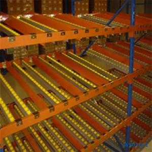 Stockage en entrepôt Rack à glissière en acier Système de palettes Rayonnage à écoulement de carton - Product Image 5