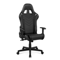 Anji Chaise de bureau à bras réglable Bon marché Silla Gamer DX racer 2022 Série Prince Chaise de jeu ergonomique noire