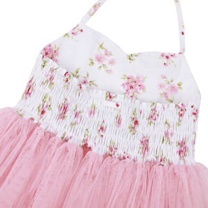 RTS 6 Dollars Promotion Été Robe Tutu Fantaisie pour Filles 1 Pièce Sans Manches Dos Nu en Tulle pour Enfants - Product Image 6