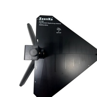 Antenne log-périodique Zeenko ZA-048 600M-8GHz large bande pour détection de signal EMC TinySA VNA Analyseur de spectre -89dBm Matériaux Fer/ABS
