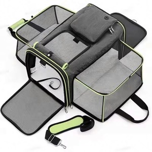 Free Sample Wholesale Customise Luxury Pet <b>Dog</b> <b>Carrier</b> Breathable Mesh Expandable <b>Backpack</b> <b>Dog</b> Large Hunderucksack - Product Image 1